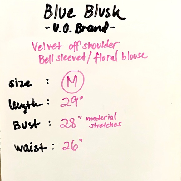 BLUE BLUSH• Olive Bell Sleeved Mock Minidress/ (M) - Picture 7 of 8